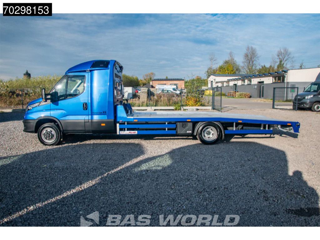 Iveco Daily 50C21 3.0L Automaat 210PK Autotransporter 3,5t Trekhaak ACC LED Airco Standkachel Lier Euro6 Cartransport Oprijwagen Klima