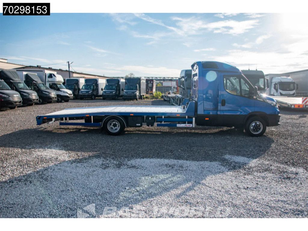 Iveco Daily 50C21 3.0L Automaat 210PK Autotransporter 3,5t Trekhaak ACC LED Airco Standkachel Lier Euro6 Cartransport Oprijwagen Klima