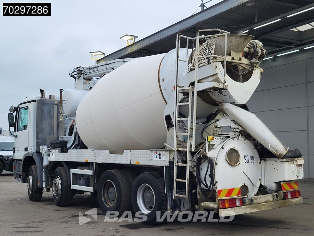 Mercedes Actros 3241 8X4 21meter Pump + 7m3 Stetter Mixer Steelsuspension Big-Axle Manual Euro 5