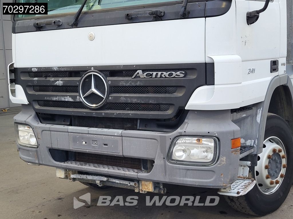 Mercedes Actros 3241 8X4 21meter Pump + 7m3 Stetter Mixer Steelsuspension Big-Axle Manual Euro 5