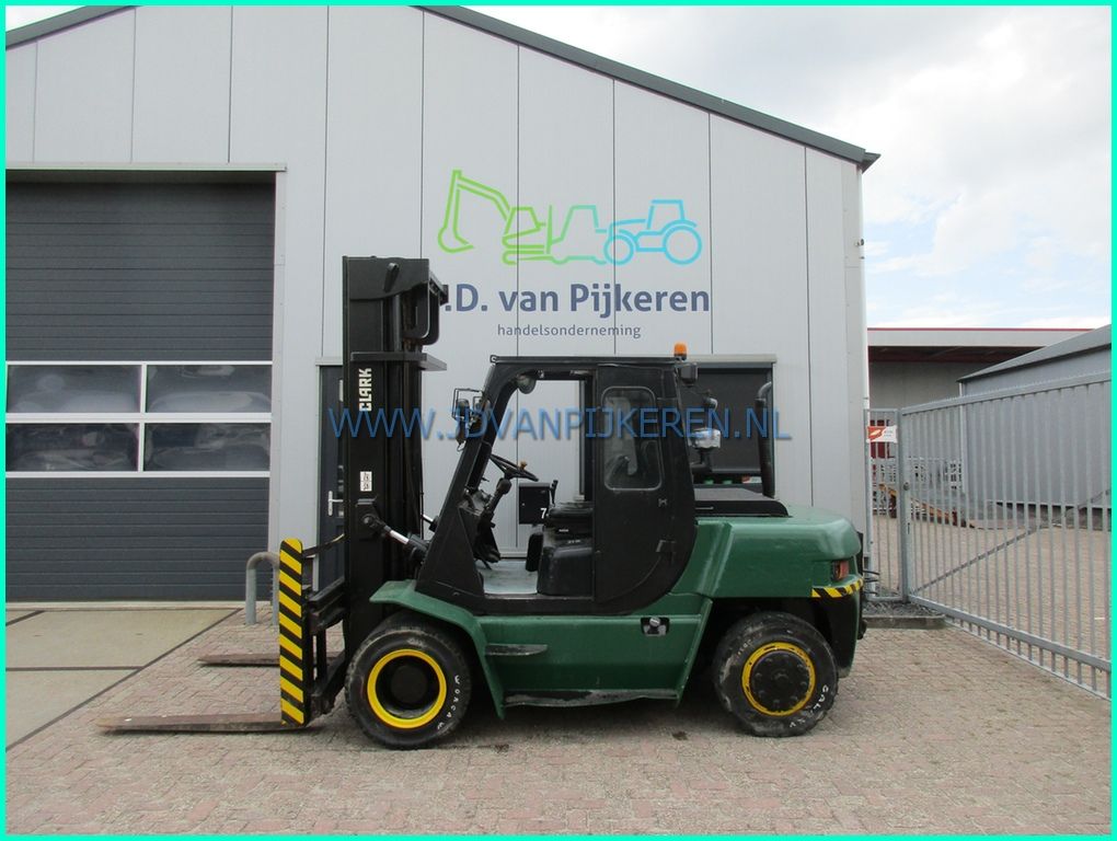 Clark CMP70D 7000kg Perkins duplex4m+sideshift