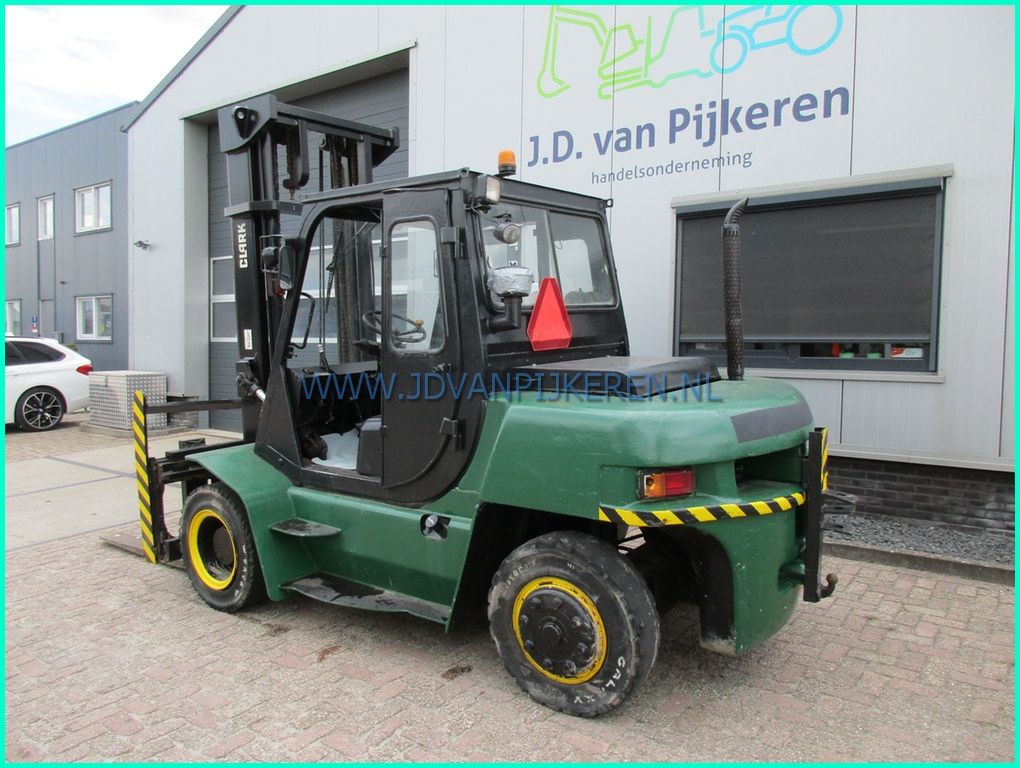 Clark CMP70D 7000kg Perkins duplex4m+sideshift