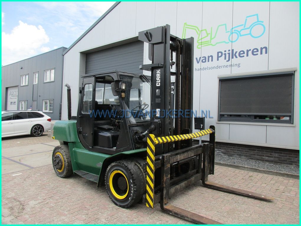 Clark CMP70D 7000kg Perkins duplex4m+sideshift