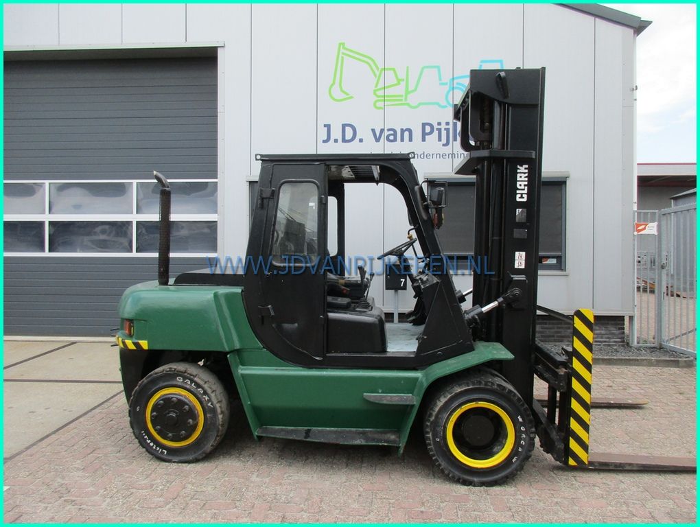 Clark CMP70D 7000kg Perkins duplex4m+sideshift
