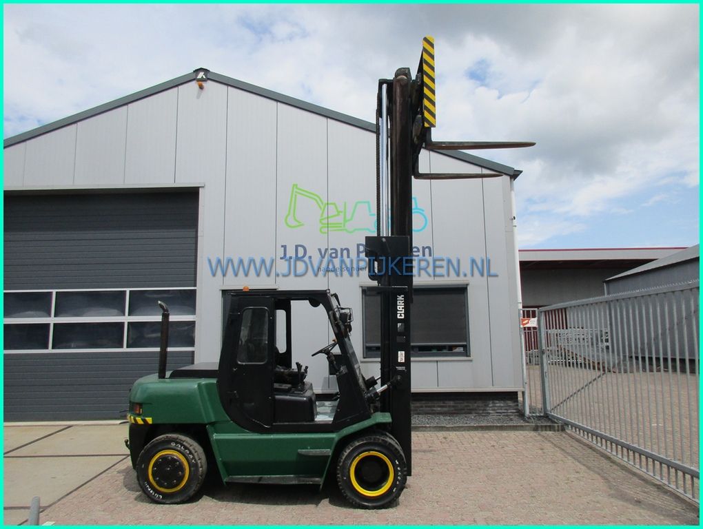 Clark CMP70D 7000kg Perkins duplex4m+sideshift