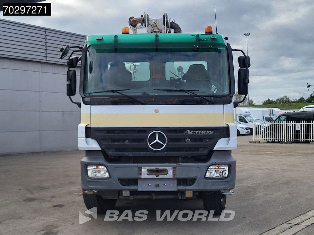 Mercedes Actros 3241 8X4 7m3 Putzmeister Mixer Big-Axle Steelsuspension 3-Pedals Pompe+Mixer Euro 4