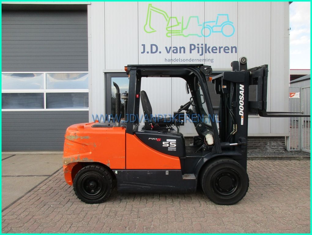 Doosan D55SC-5 5.5t diesel triplex4.15m+sideshift+219cm high