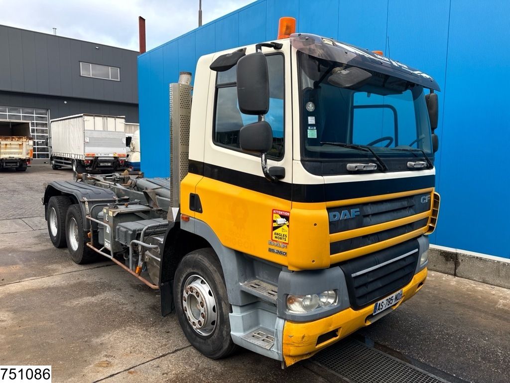 DAF CF 85 360 6x4, EURO 4, Dalby, Leaf suspension