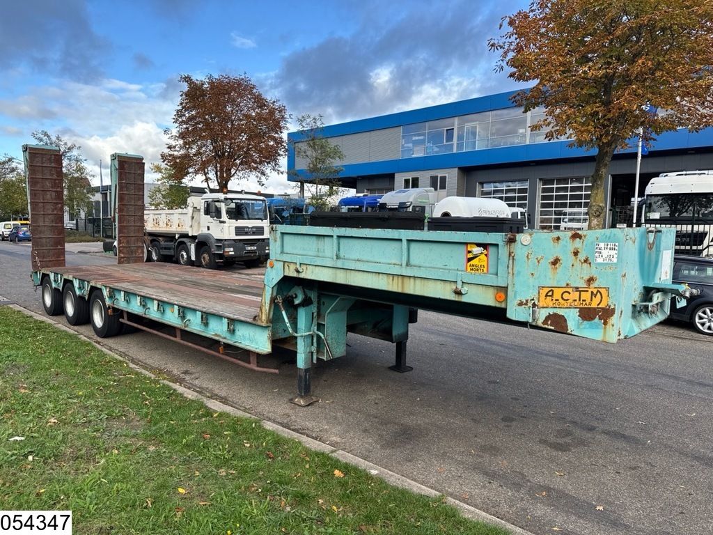 ACTM Lowbed 55.000 Kg, Leaf spring, Lier