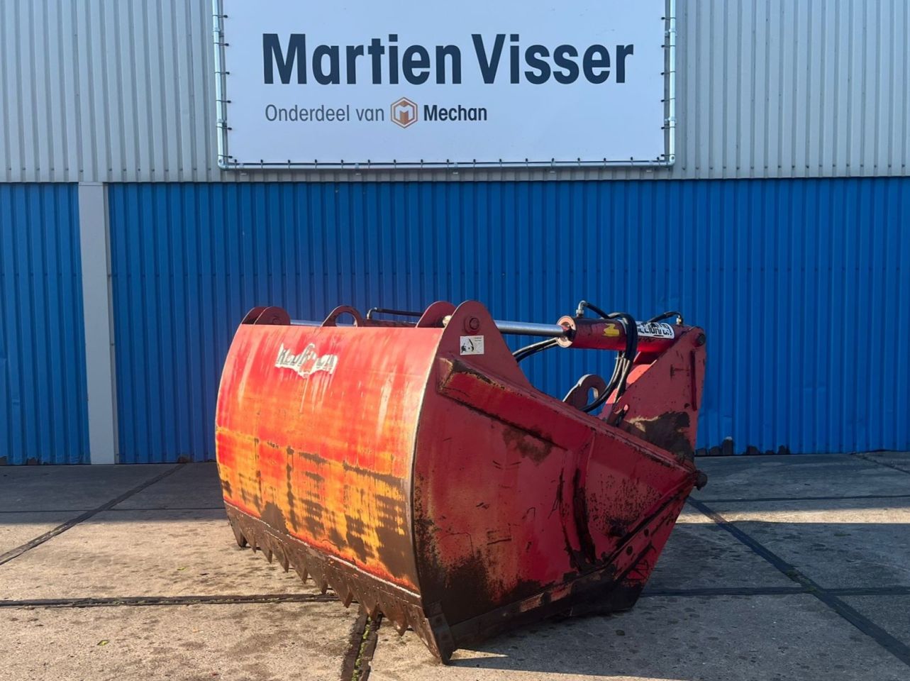 Redrock 1,80 kuilhapper met dichte bodem