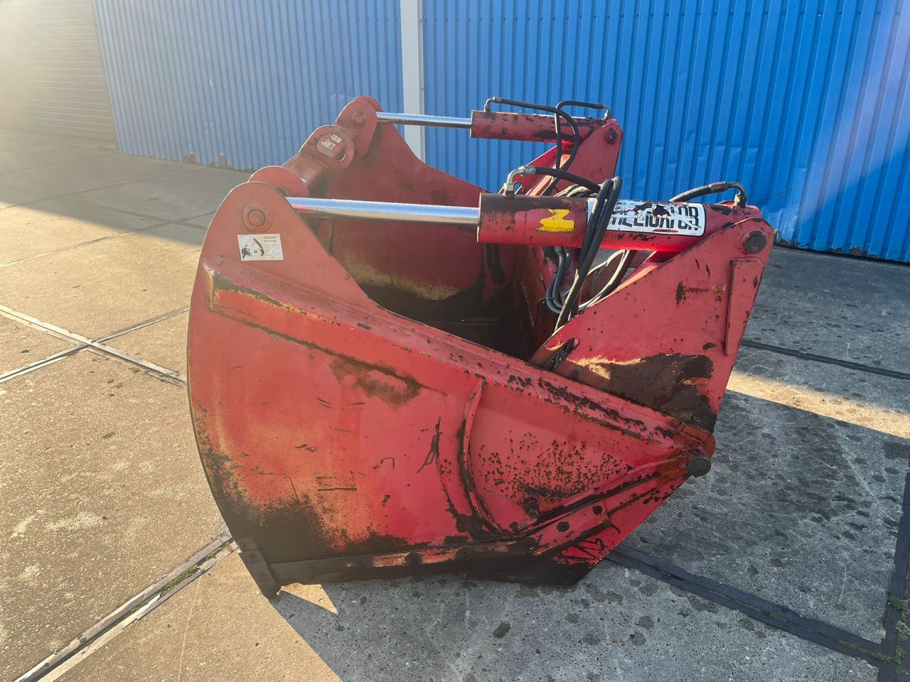Redrock 1,80 kuilhapper met dichte bodem