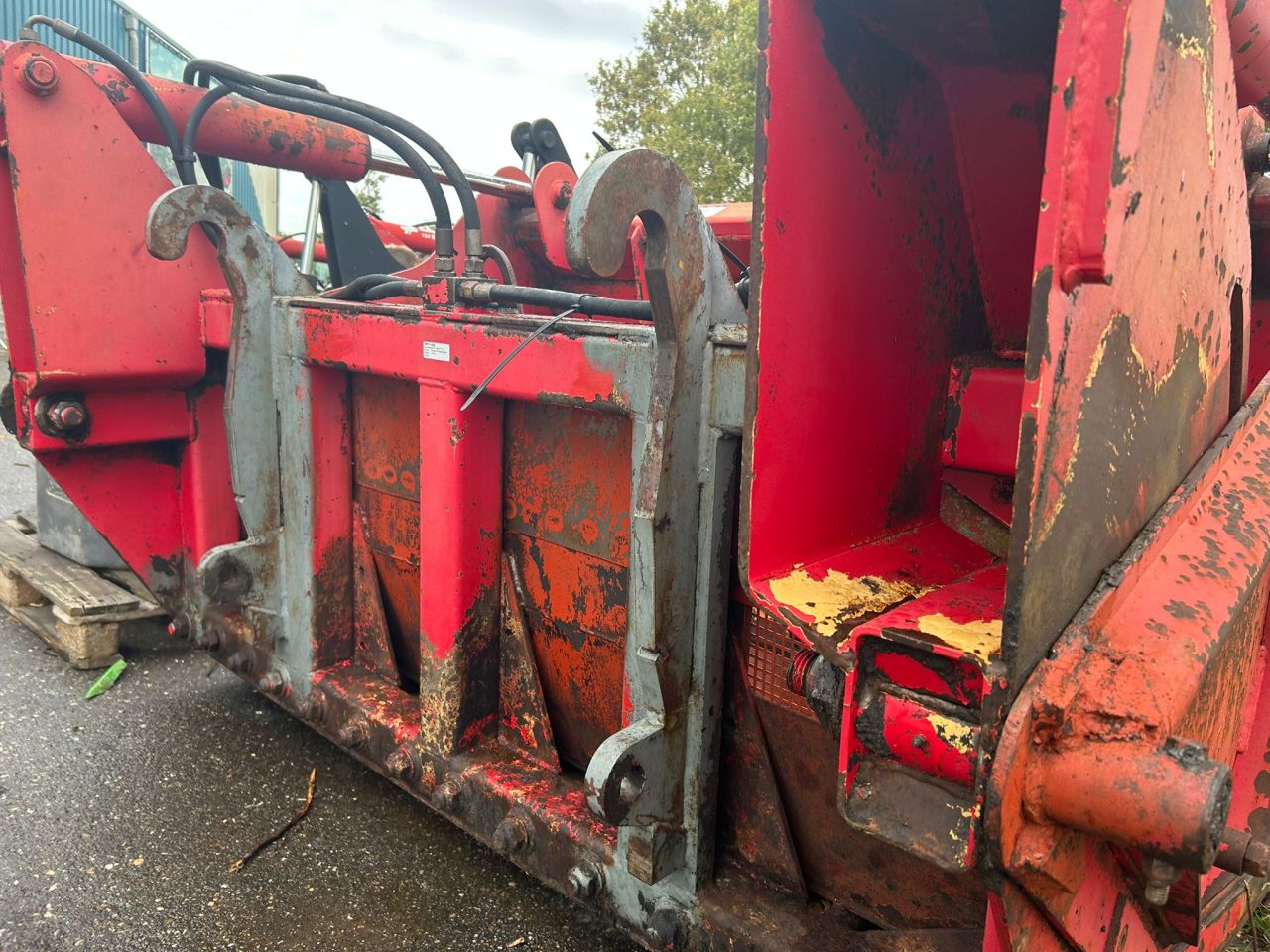 Redrock 1,80 kuilhapper met dichte bodem