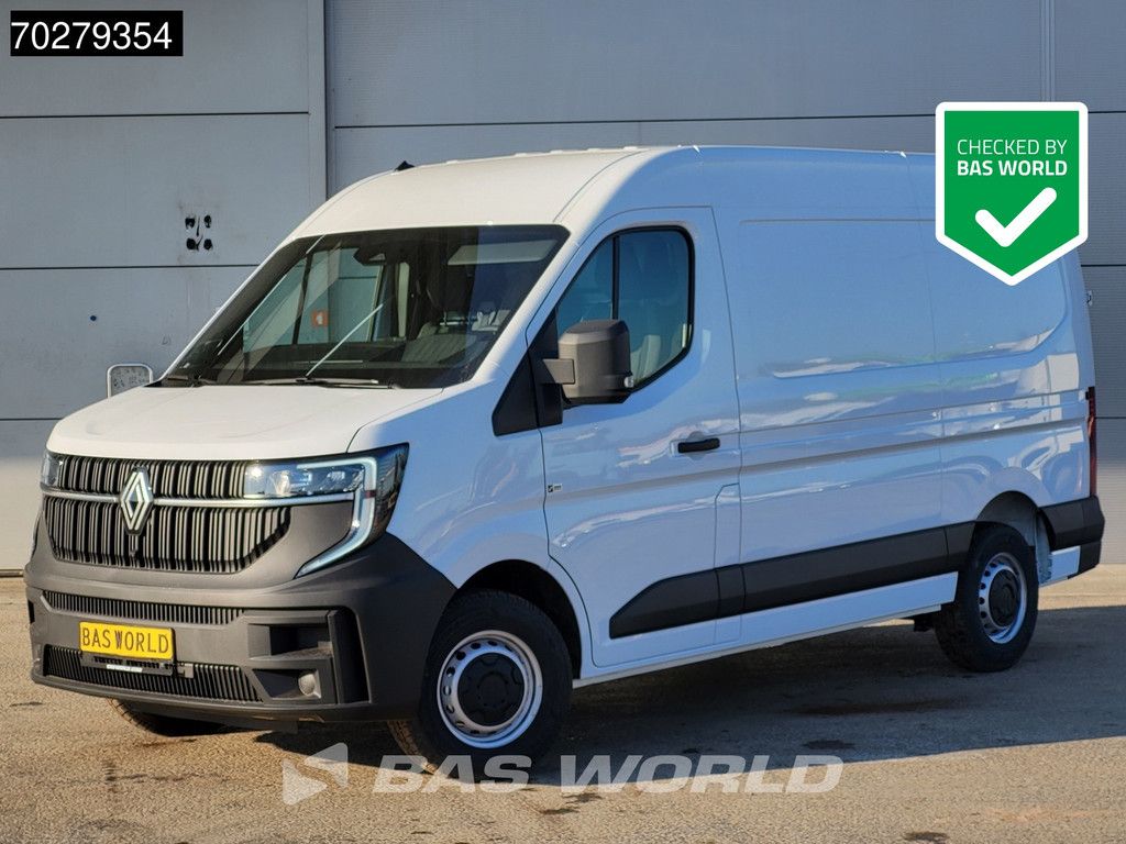 Renault Master 130PK 2025 Model! L2H2 Camera Carplay LED Airco Cruise Parkeersensoren L2 10m3 A/C Cruise control