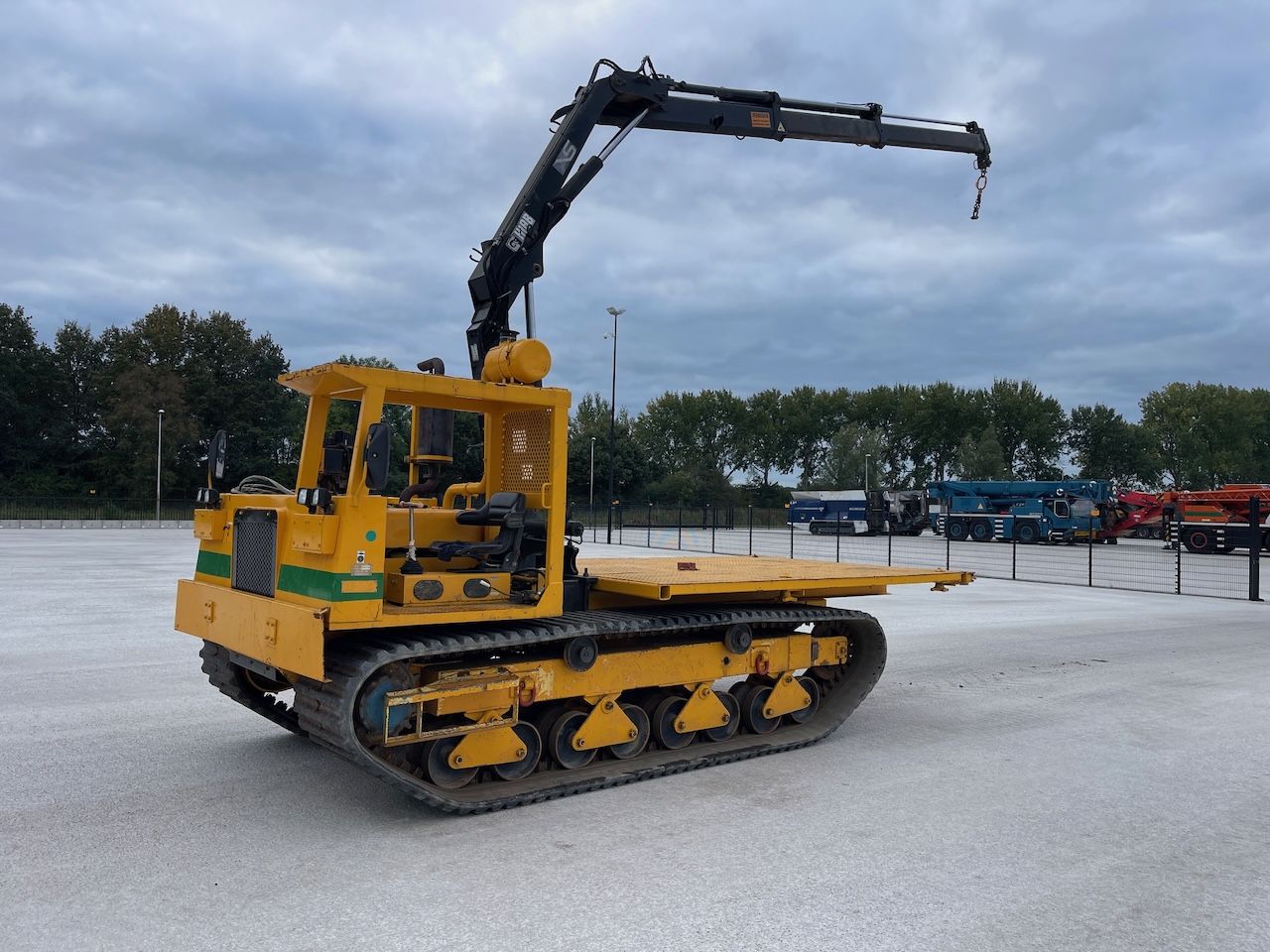 Morooka MST-1500 + Hiab kraan