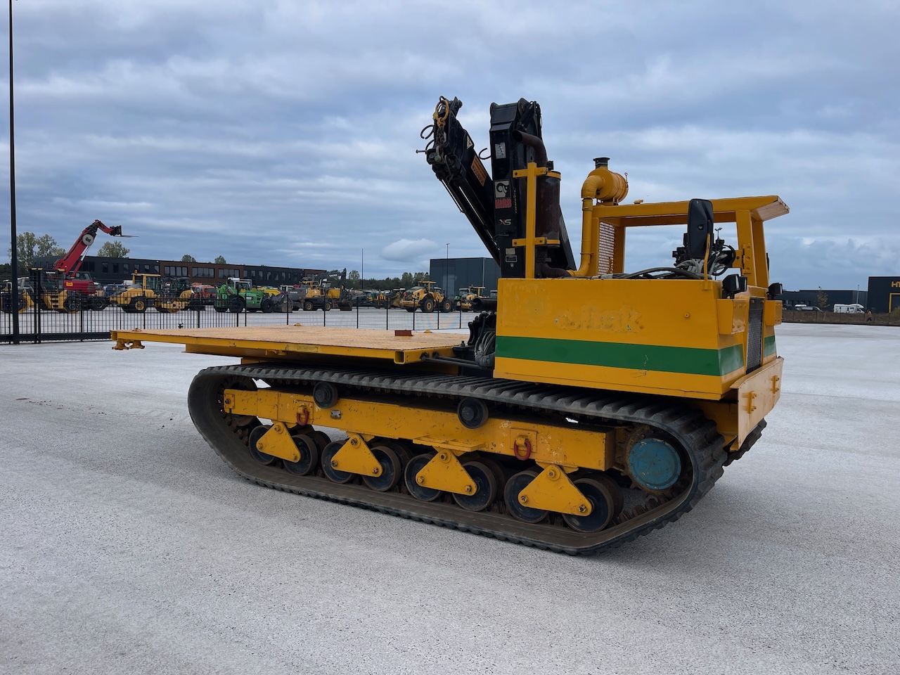 Morooka MST-1500 + Hiab kraan