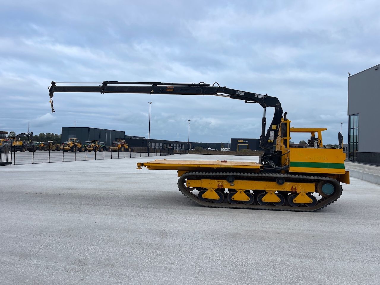 Morooka MST-1500 + Hiab kraan