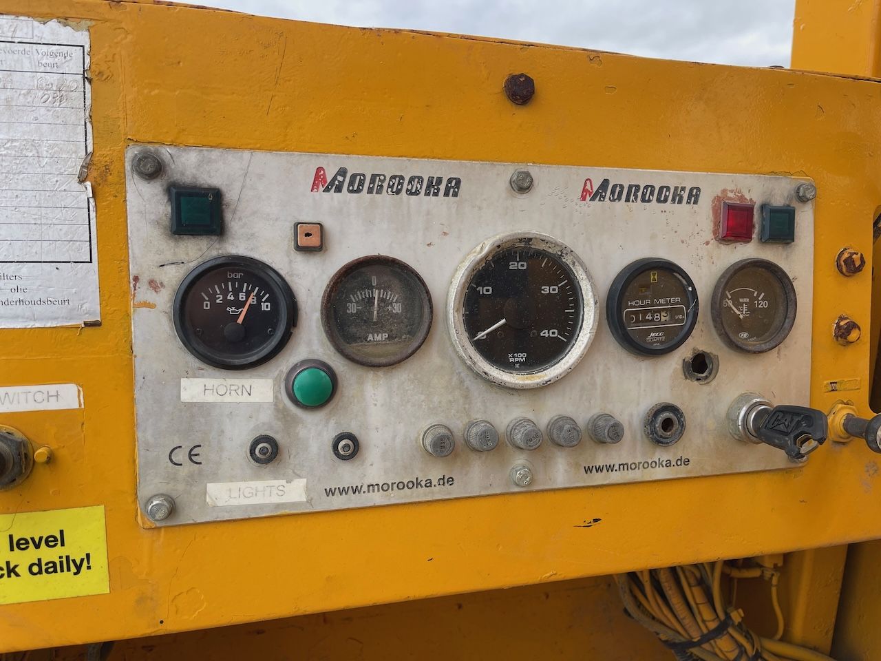 Morooka MST-1500 + Hiab kraan