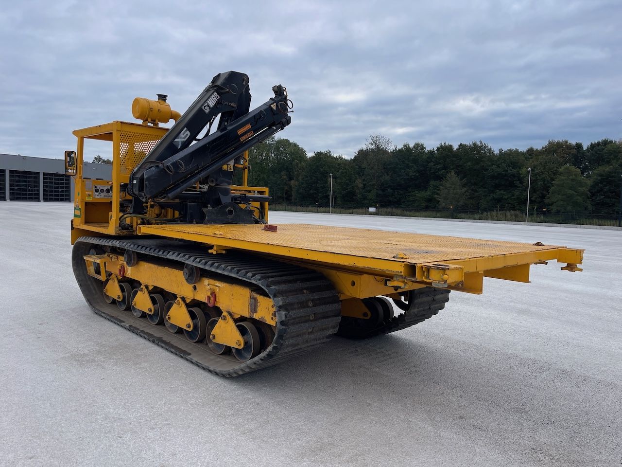 Morooka MST-1500 + Hiab kraan