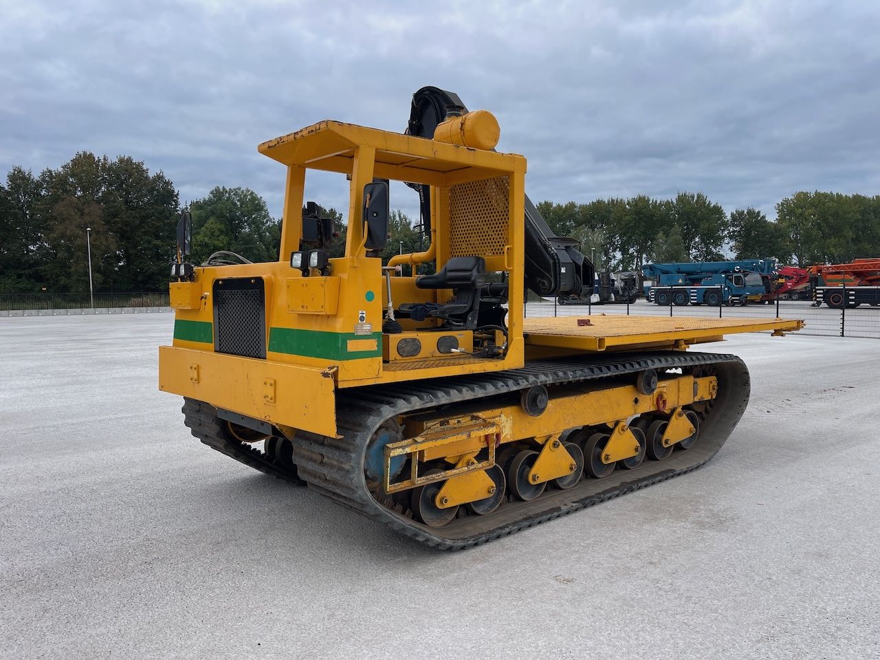 Morooka MST-1500 + Hiab kraan