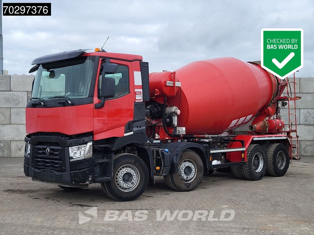 Renault C 430 8X4 9m3 Liebherr Mixer Steelsuspension Big-Axle Euro 6