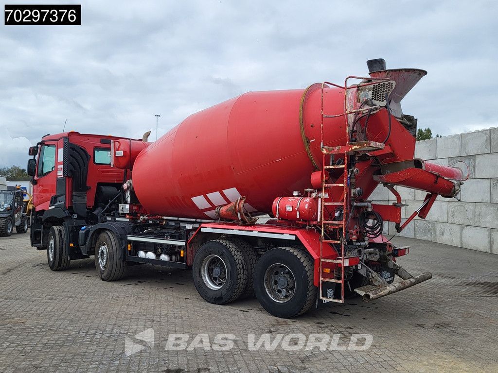 Renault C 430 8X4 9m3 Liebherr Mixer Steelsuspension Big-Axle Euro 6