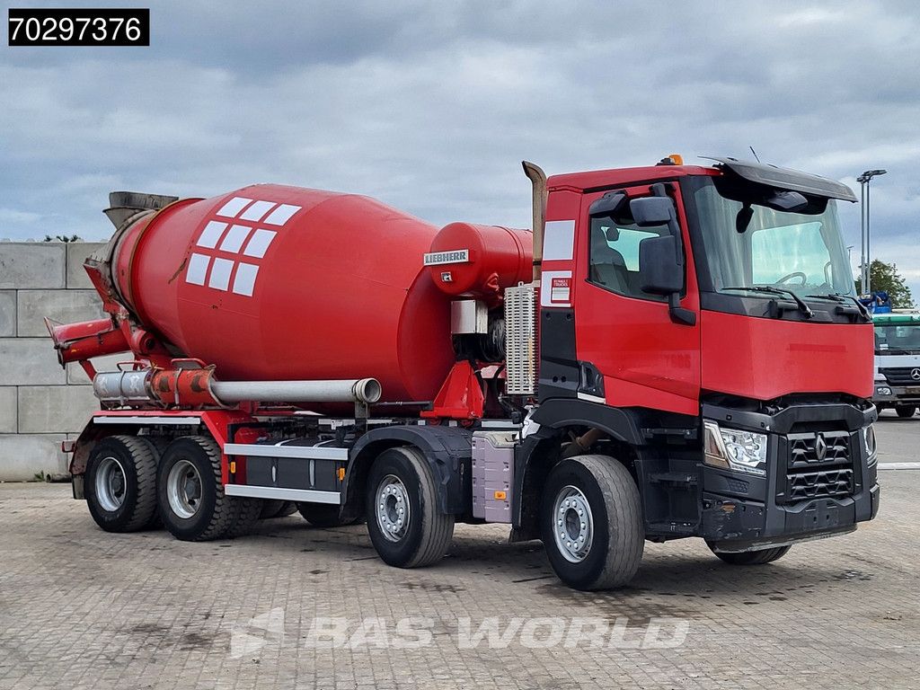 Renault C 430 8X4 9m3 Liebherr Mixer Steelsuspension Big-Axle Euro 6
