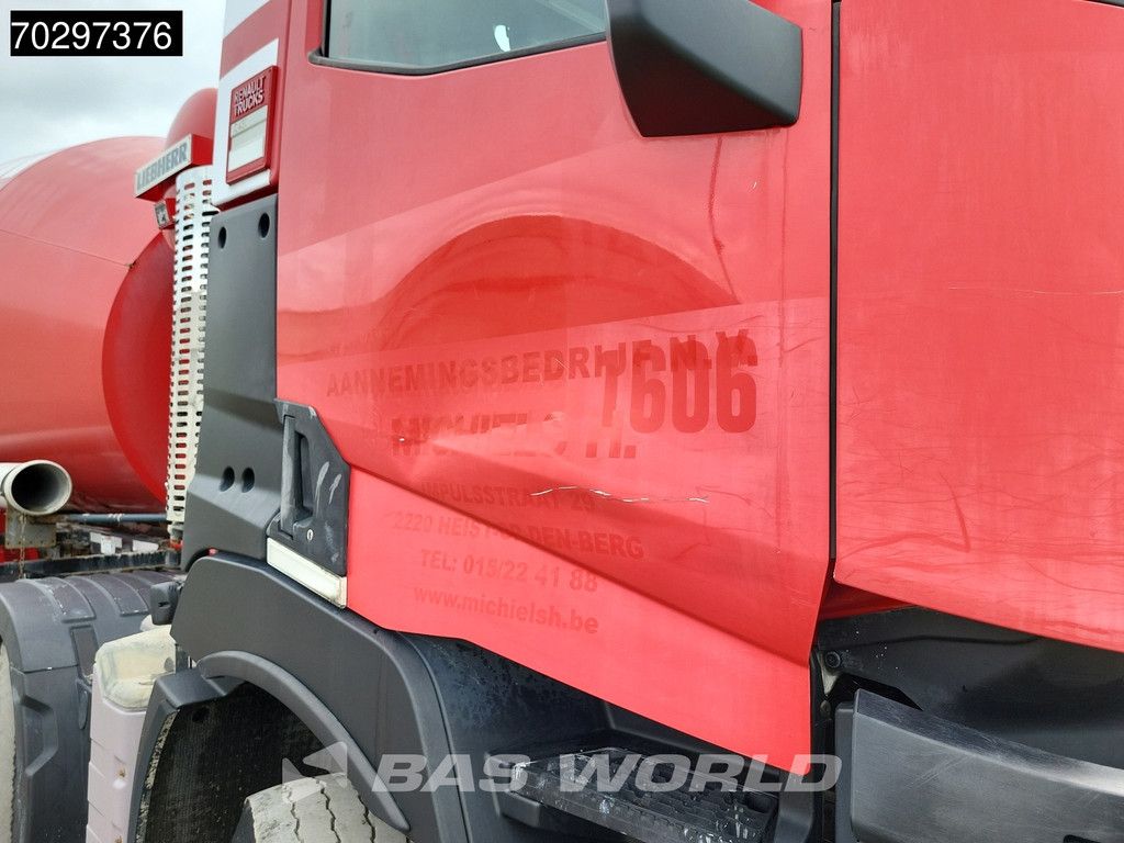 Renault C 430 8X4 9m3 Liebherr Mixer Steelsuspension Big-Axle Euro 6