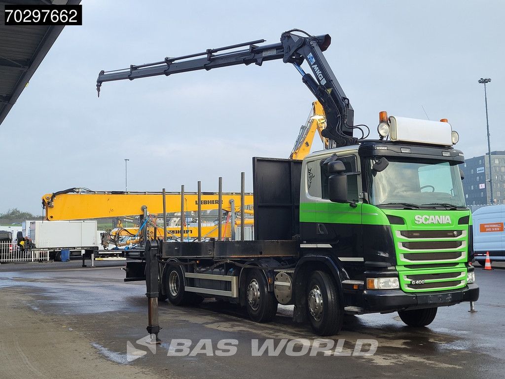 Scania G G400 8X2 MKG HLK 231 HPA4 Crane Retarder Lift+Steering-Axle Euro 5