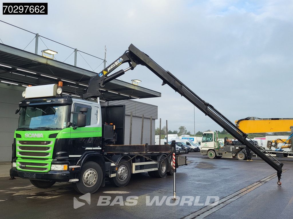 Scania G G400 8X2 MKG HLK 231 HPA4 Crane Retarder Lift+Steering-Axle Euro 5