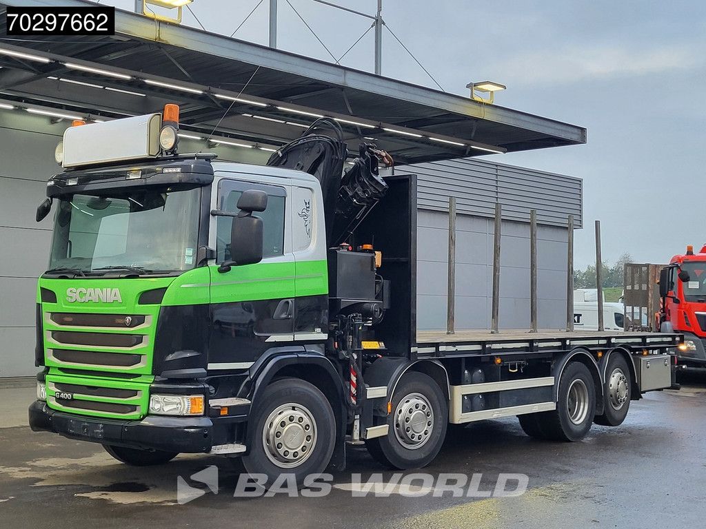 Scania G G400 8X2 MKG HLK 231 HPA4 Crane Retarder Lift+Steering-Axle Euro 5