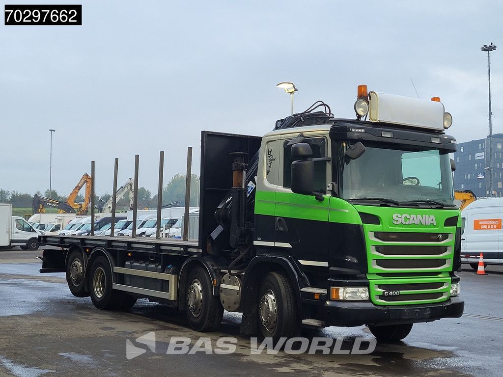 Scania G G400 8X2 MKG HLK 231 HPA4 Crane Retarder Lift+Steering-Axle Euro 5