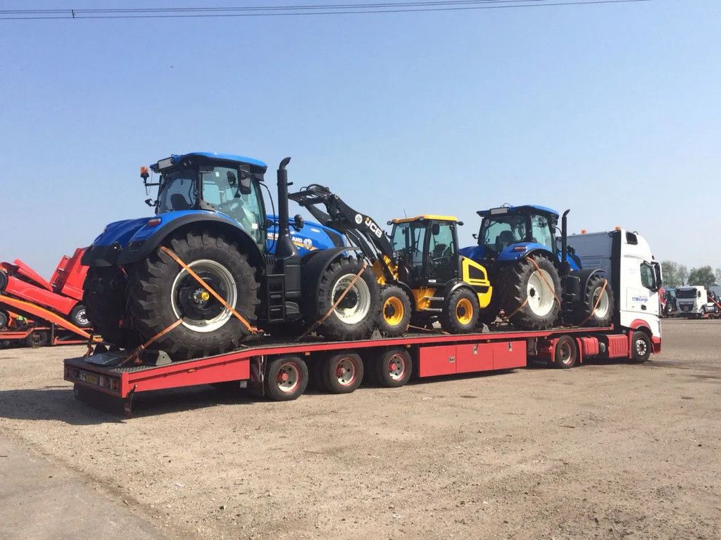 Van Hool 3 AXLE | 2X LIFT AXLE | WINCH | NL TRAILER | VALID TUV