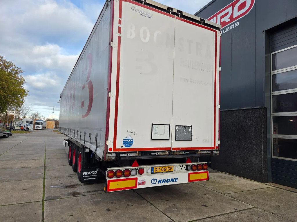 Krone 3 as schuifzeil drum brake's HH-vloer nog 3 stuks