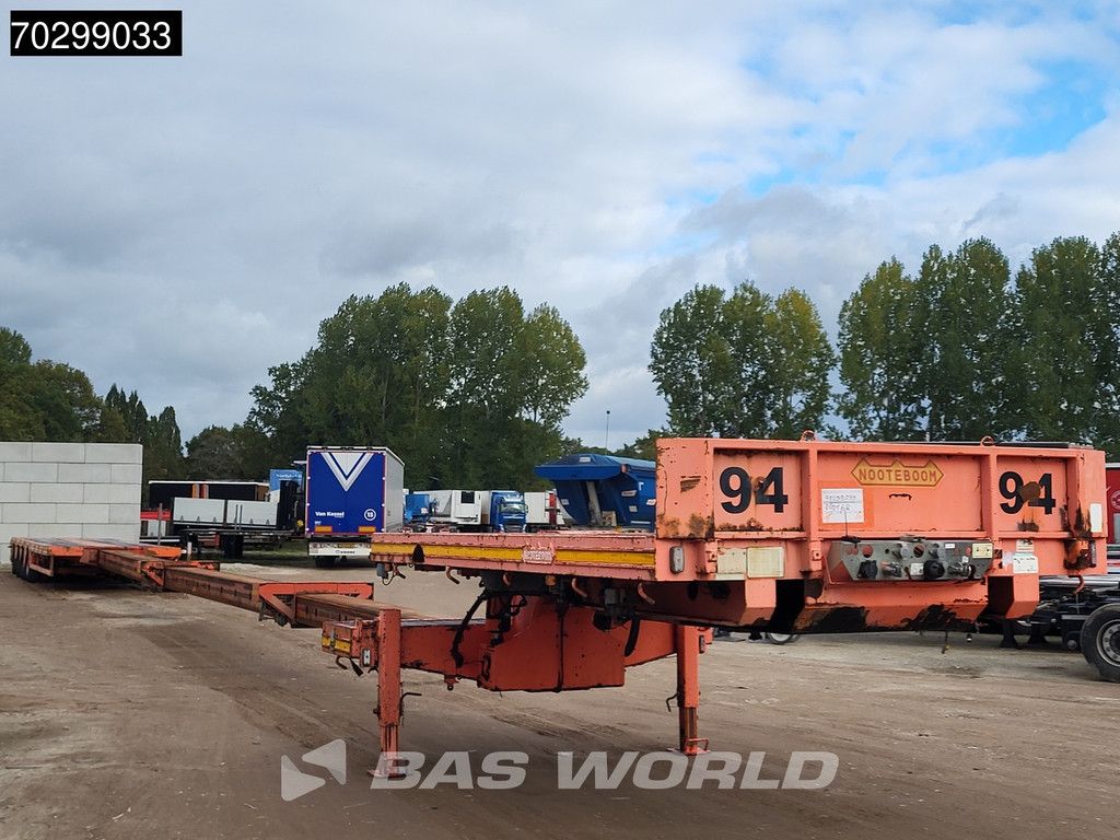 Nooteboom MC0-73-04V 4 assen Triple (3) Extendable 3x Steering Axle