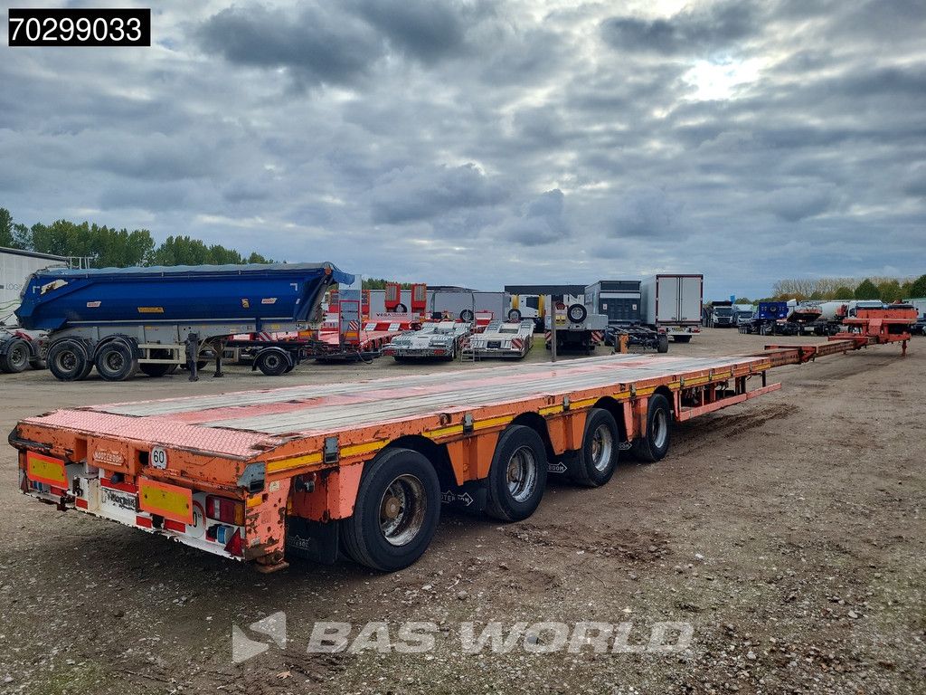 Nooteboom MC0-73-04V 4 assen Triple (3) Extendable 3x Steering Axle