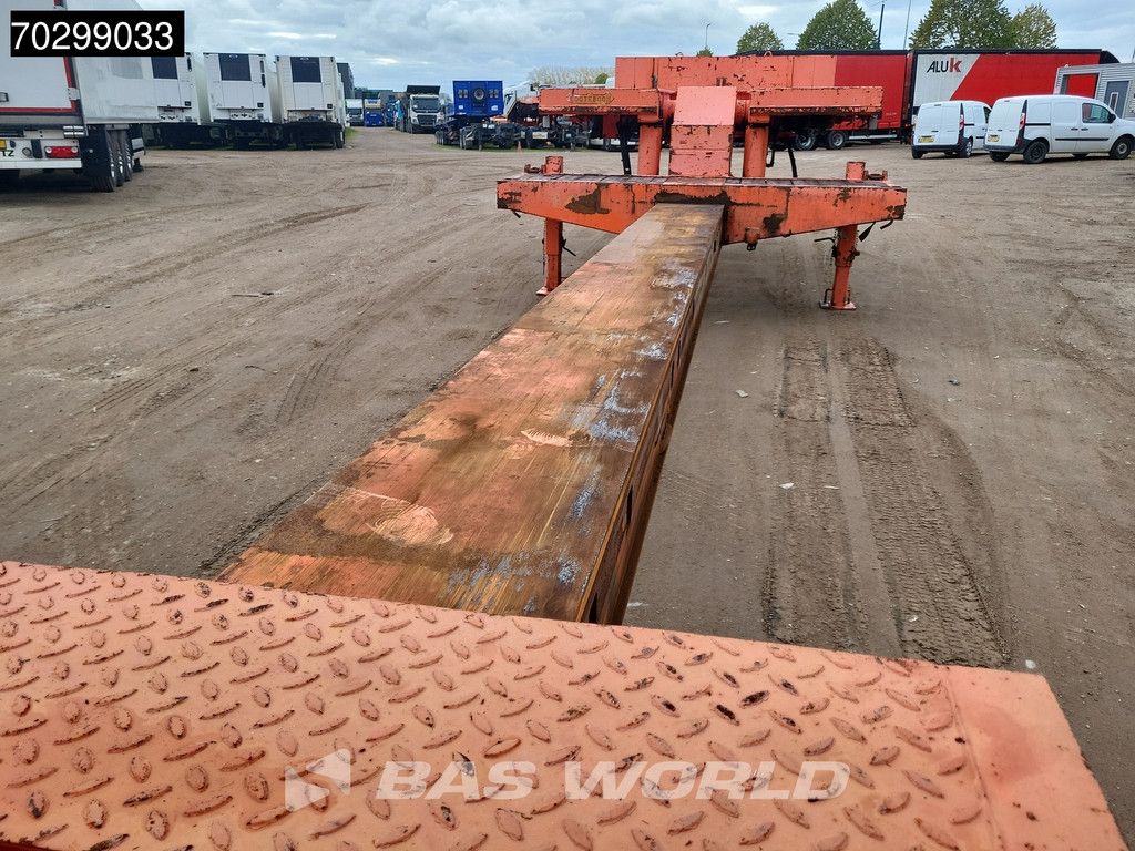 Nooteboom MC0-73-04V 4 assen Triple (3) Extendable 3x Steering Axle