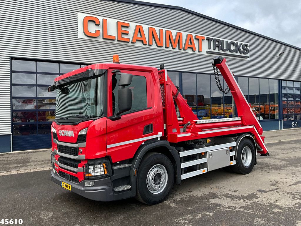 Scania P 250 Euro 6 Hyvalift 14 Ton portaalarmsysteem Just 106.234 Km!