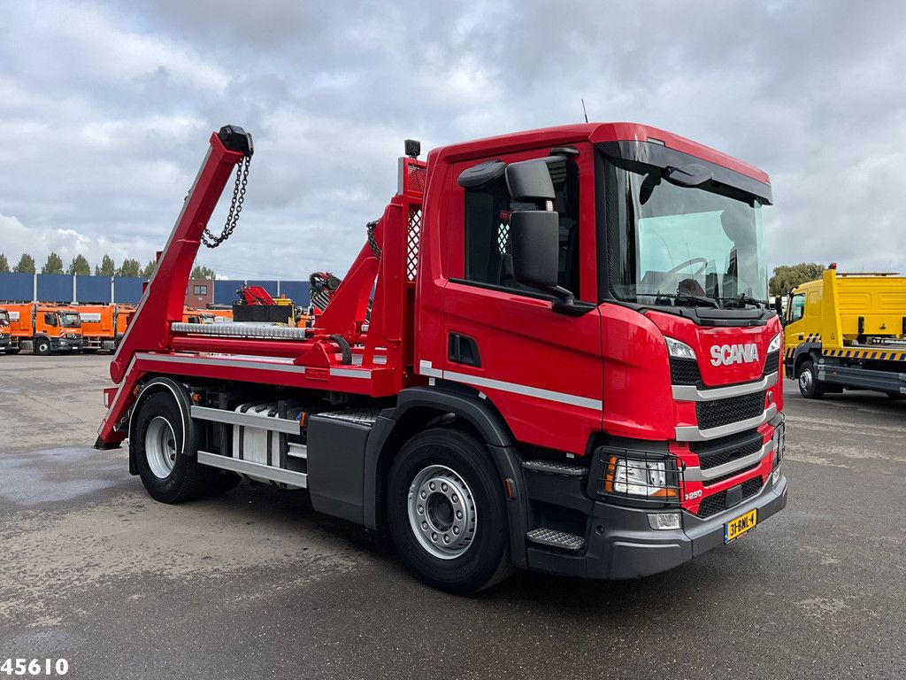 Scania P 250 Euro 6 Hyvalift 14 Ton portaalarmsysteem Just 106.234 Km!