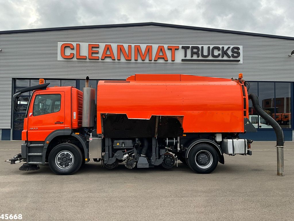 Mercedes-Benz Axor 1833 4x4 Schörling SORF Schienenreinigungs/Railway sweeper Just 38.680 Km!
