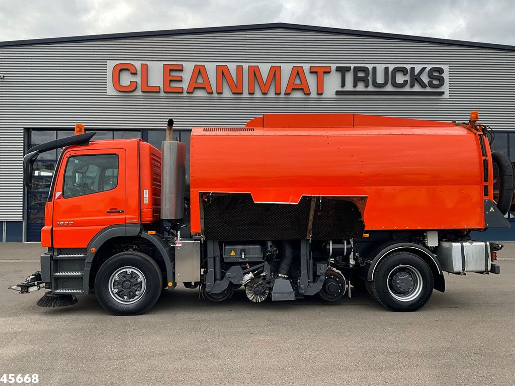 Mercedes-Benz Axor 1833 4x4 Schörling SORF Schienenreinigungs/Railway sweeper Just 38.680 Km!
