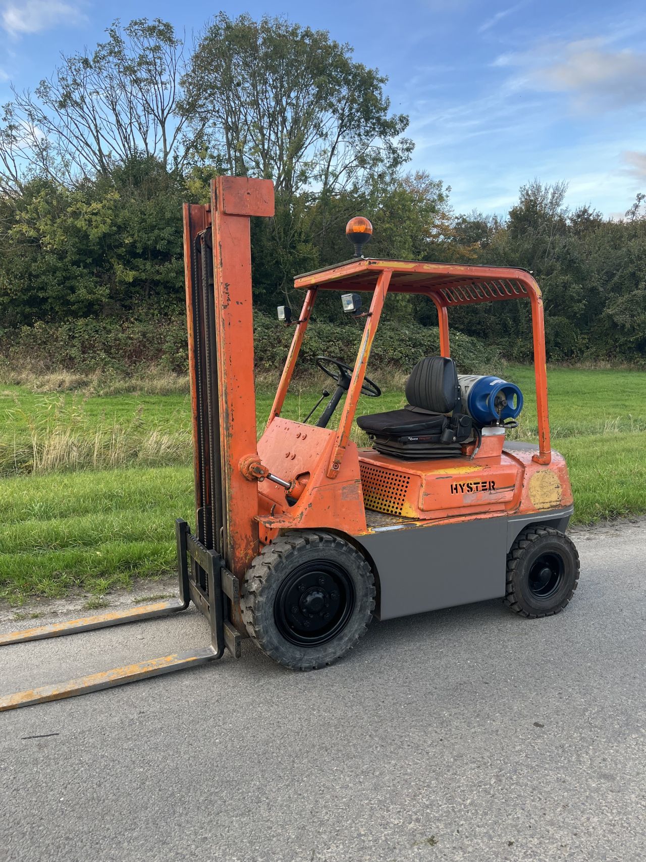 Nissan LPG heftruck duplo freelift