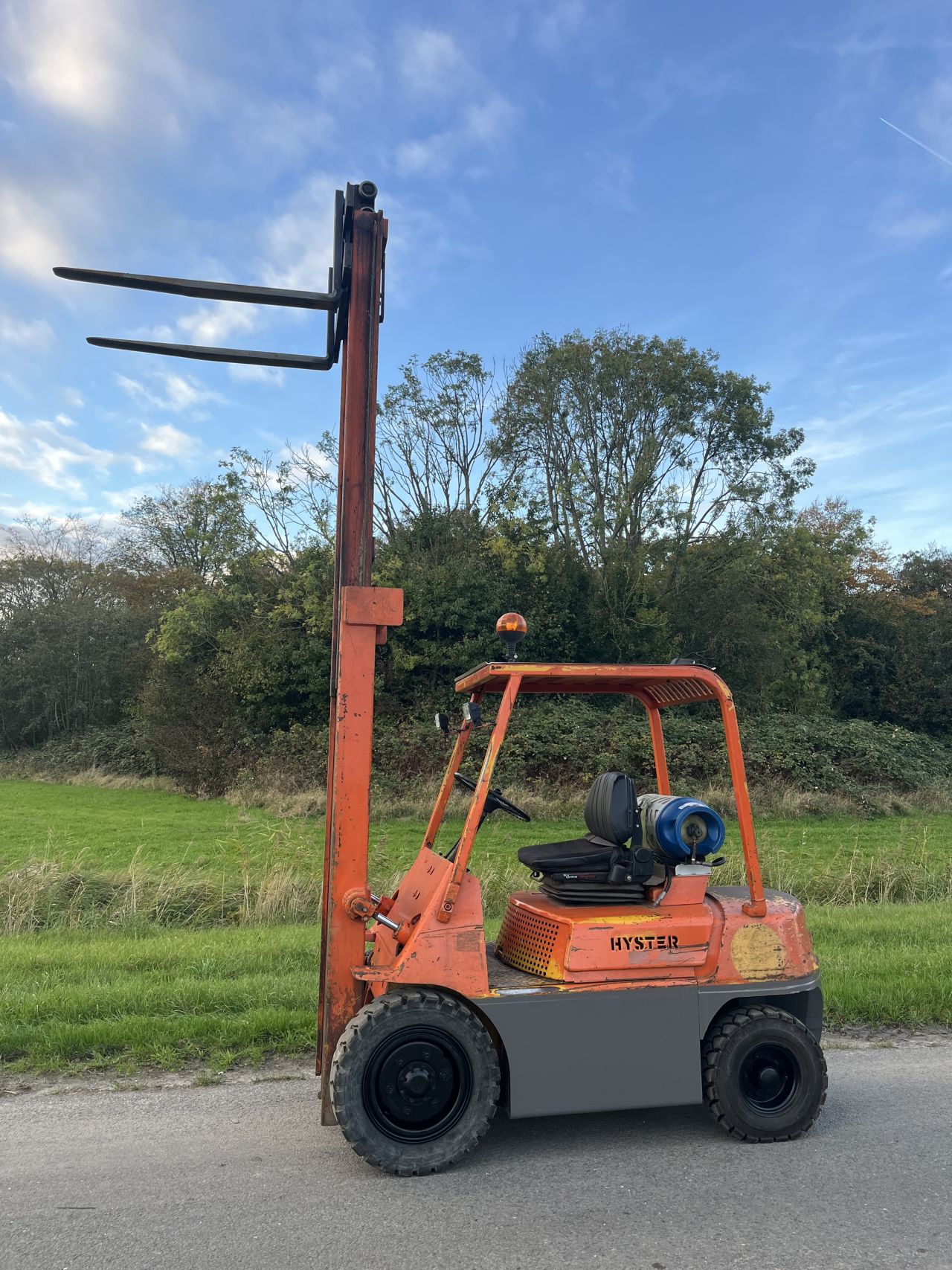 Nissan LPG heftruck duplo freelift