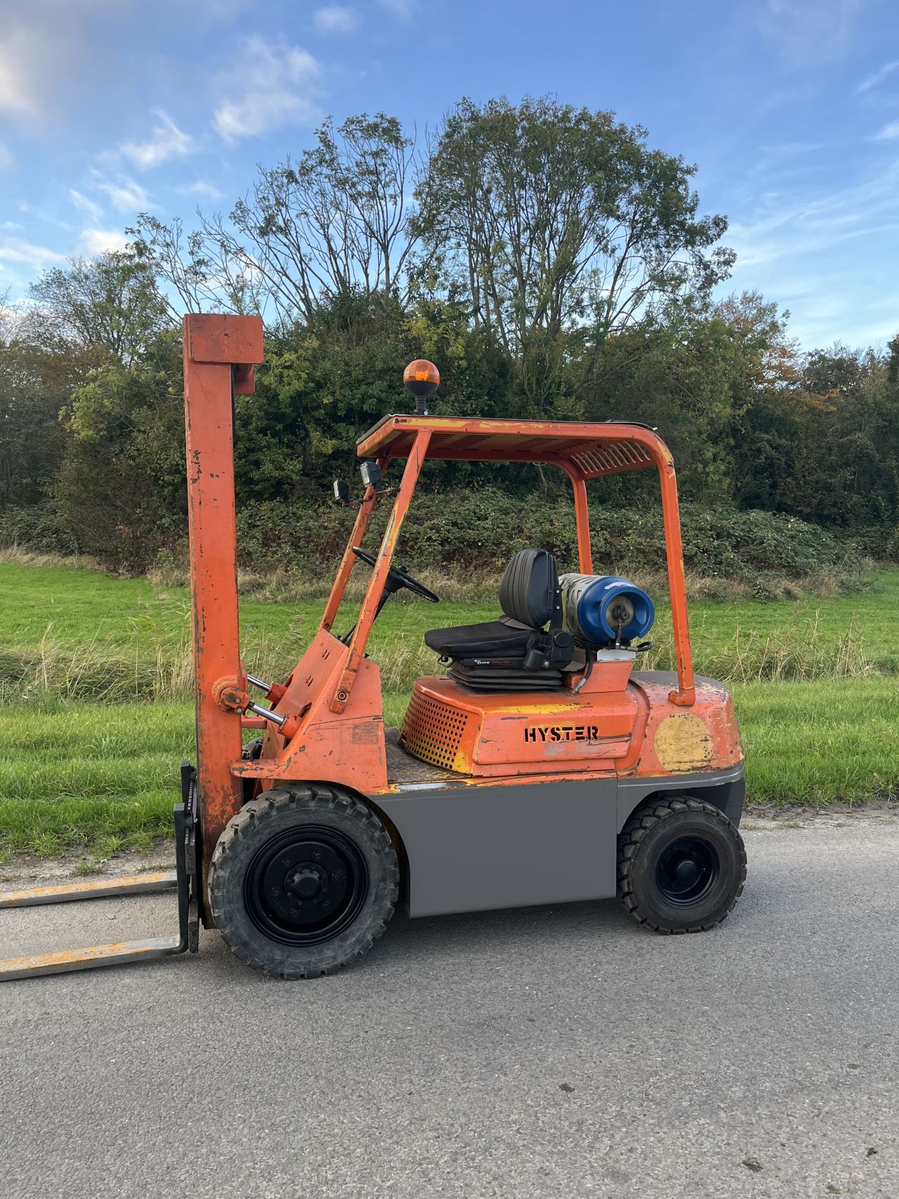 Nissan LPG heftruck duplo freelift