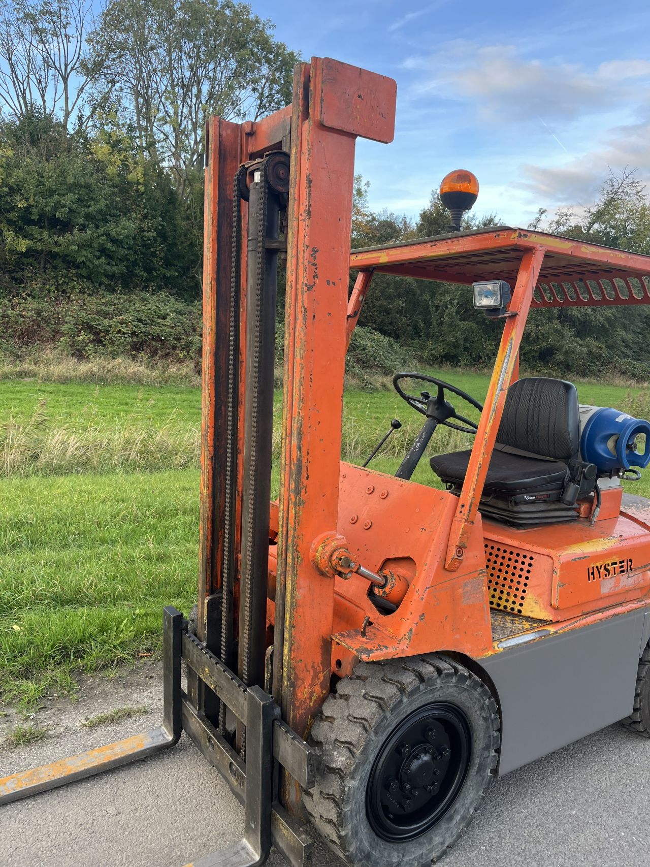 Nissan LPG heftruck duplo freelift