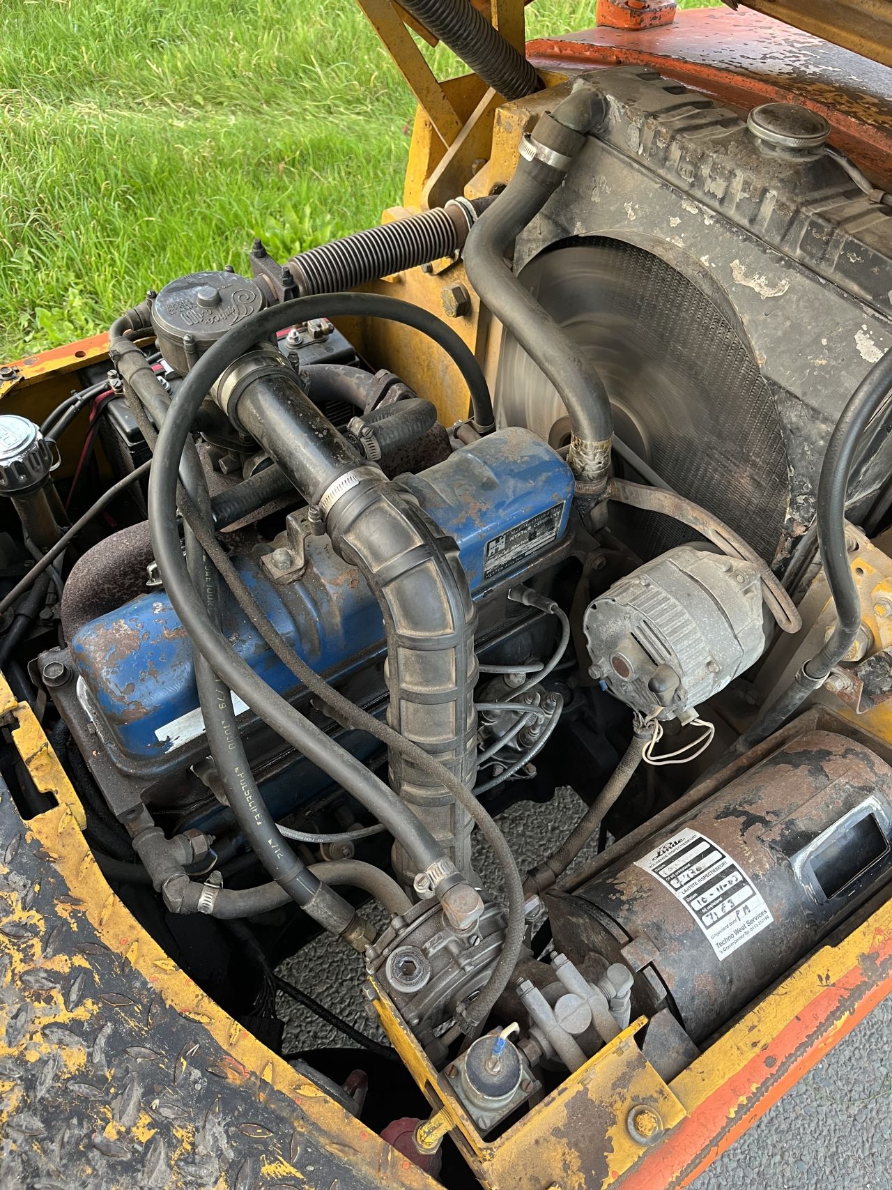 Nissan LPG heftruck duplo freelift