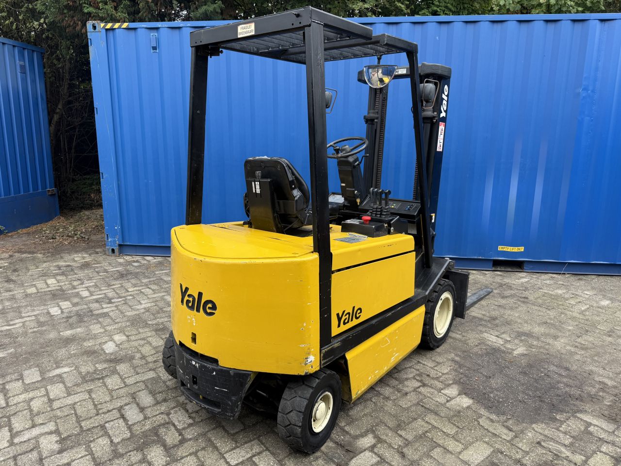 Nette Yale 2.5 tonner elektrisch 1800uur 4 hydr functies