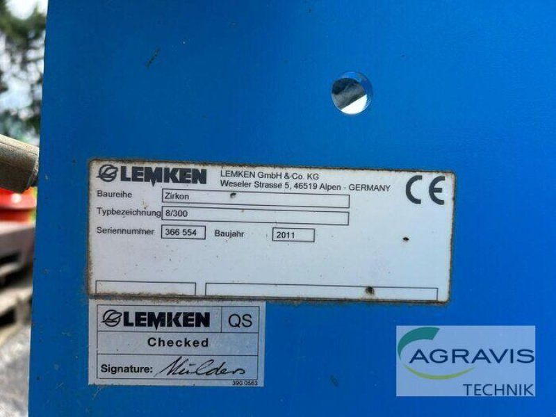 Lemken ZIRKON 8/300