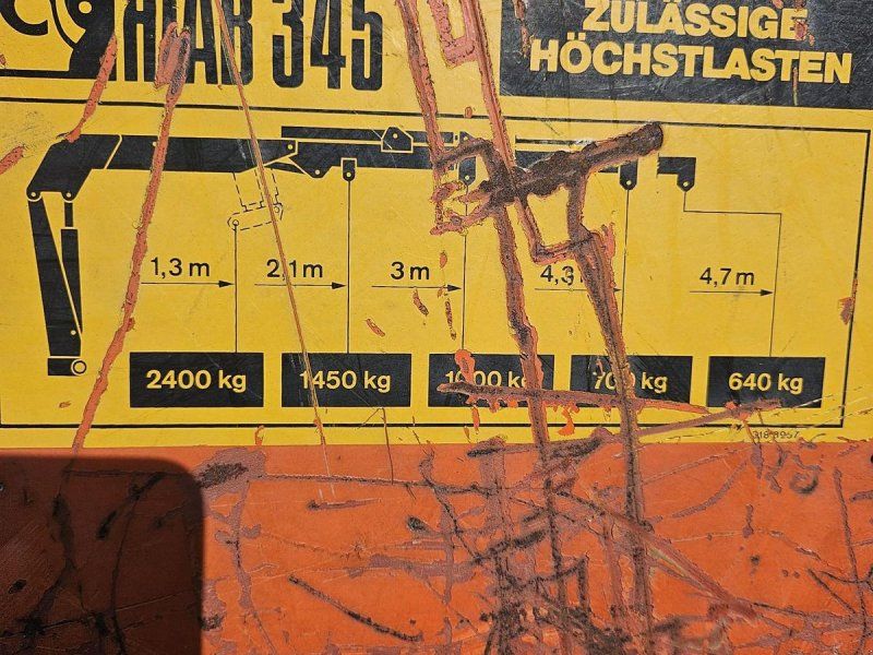 HIAB Forst mit Kipper