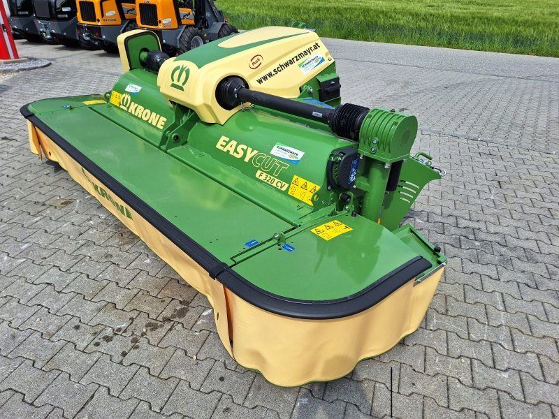 Krone EasyCut F 320 CV geschoben