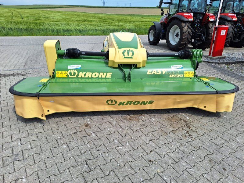 Krone EasyCut F 320 CV geschoben